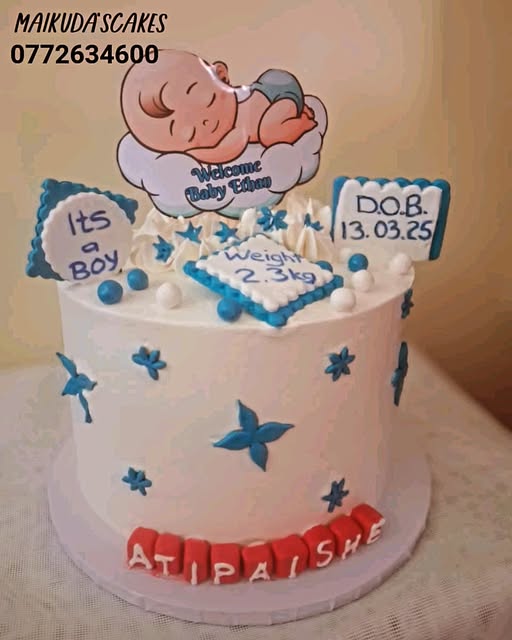 Modern Geometric Cake